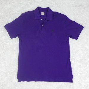Men's Brooks Brothers Purple Polo Shirt - M